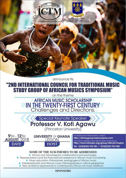 Flyer International Music Symposium University Ghana
